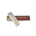 wholesale plastic dominoes with plastic case